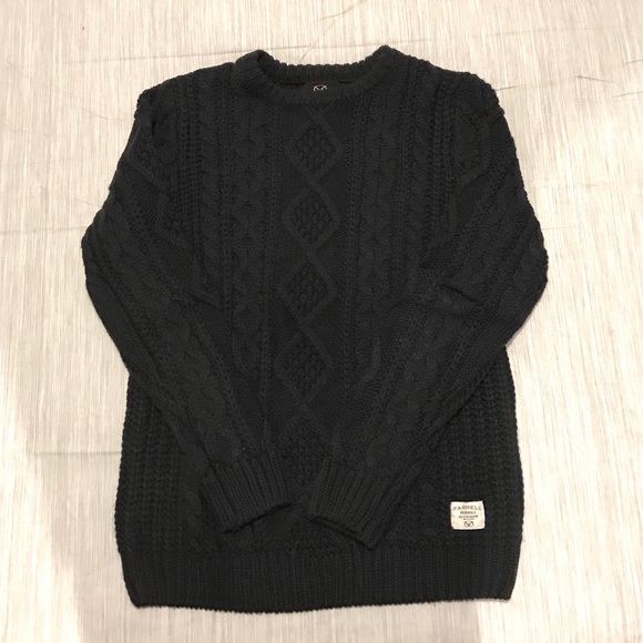 black v neck jumper mens primark